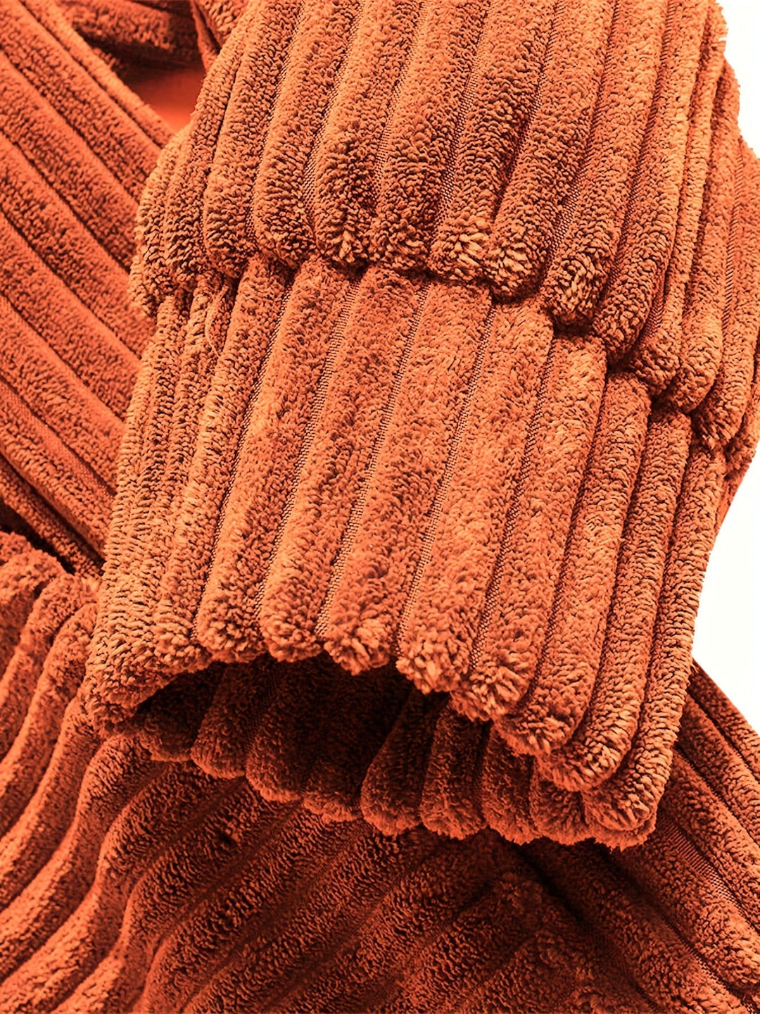 Ribbed Pullover Hoodie