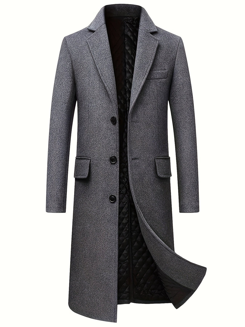 Refined Long Overcoat