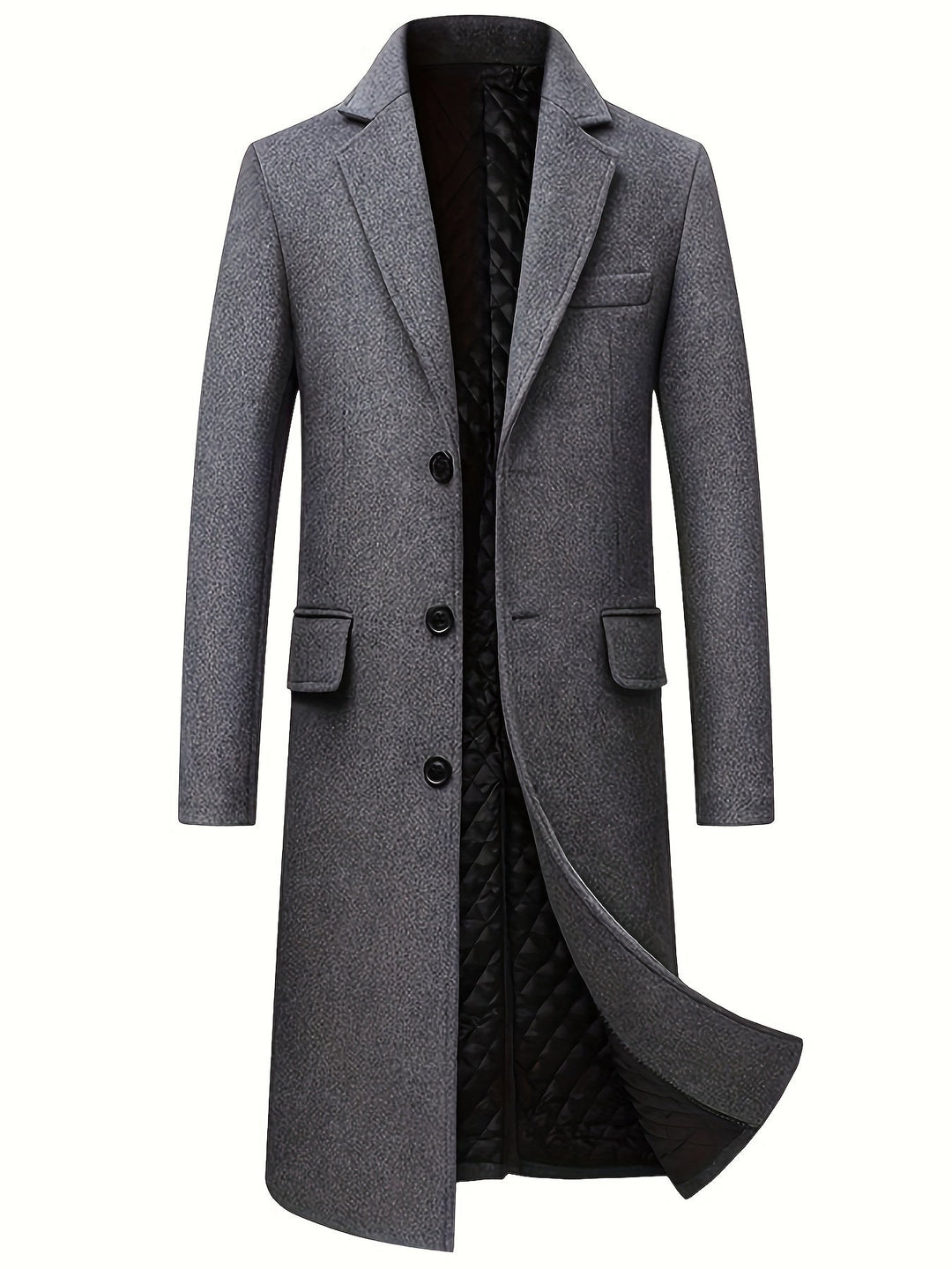 Refined Long Overcoat