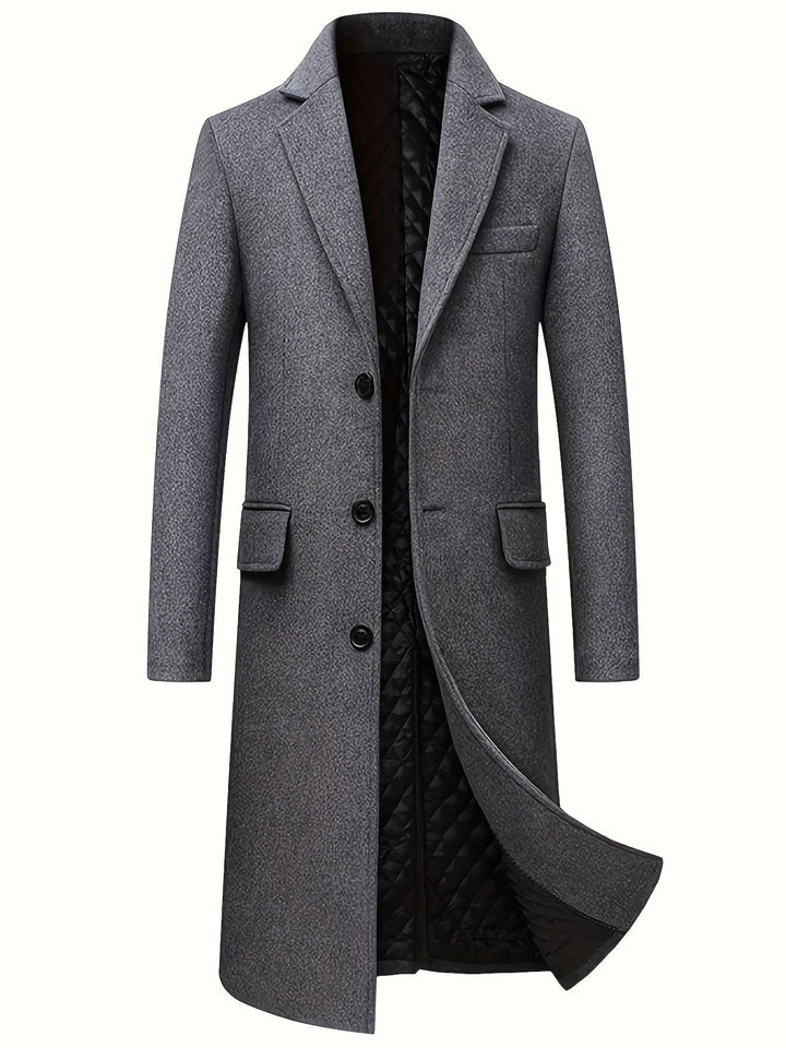 Refined Long Overcoat