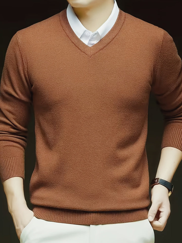 Classic V-Neck Sweater
