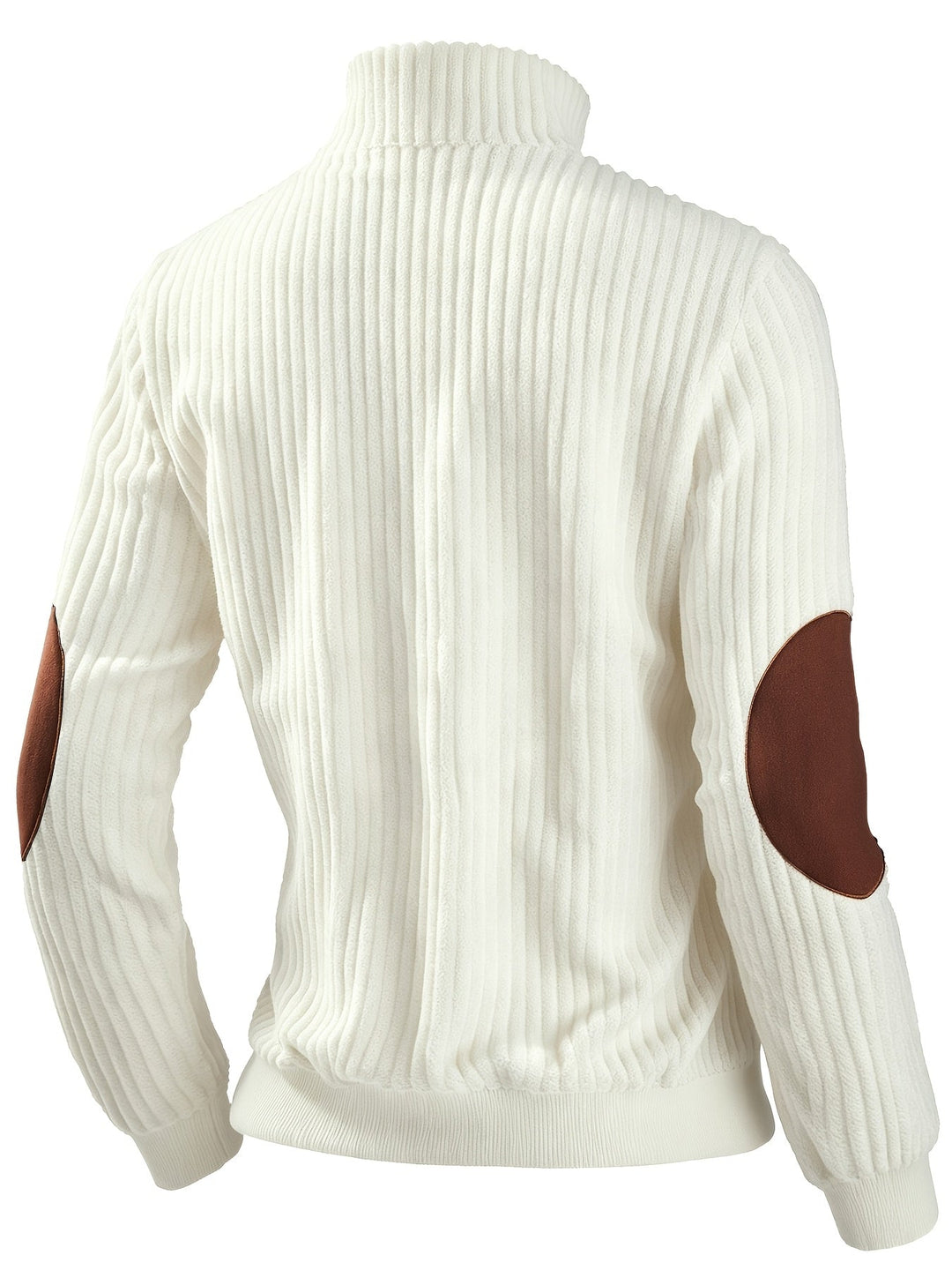 Ribbed Quarter-Zip Sweater