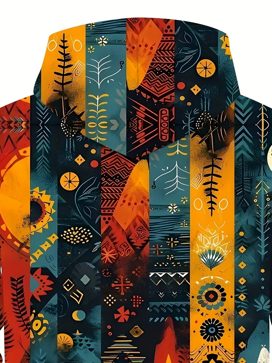 Artful Hooded Jacket