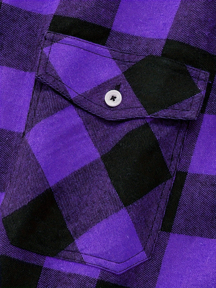 Classic Checked Flannel Shirt