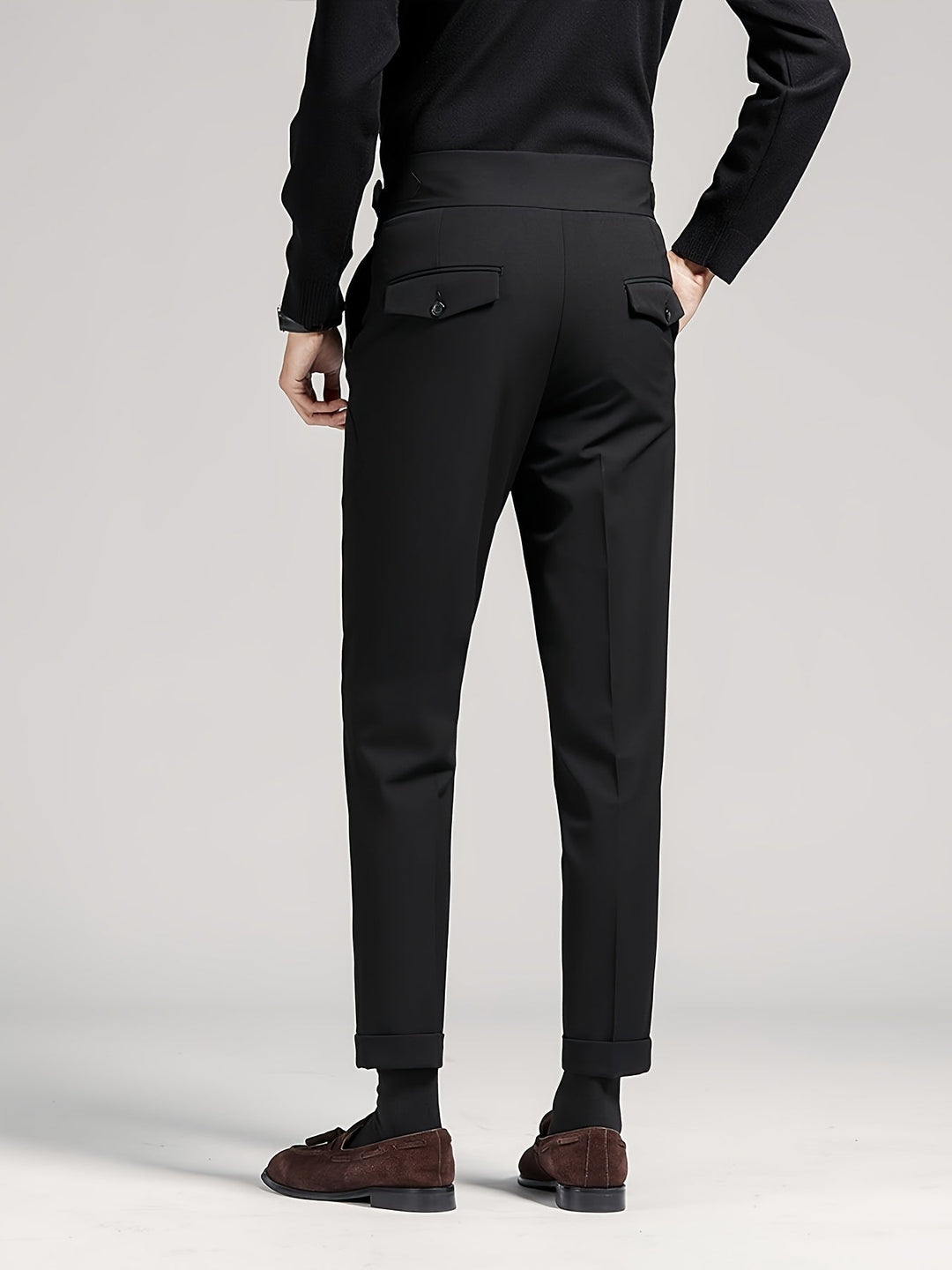 Tailored Pleated Pants