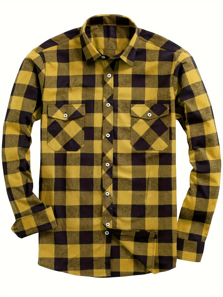 Classic Checked Flannel Shirt