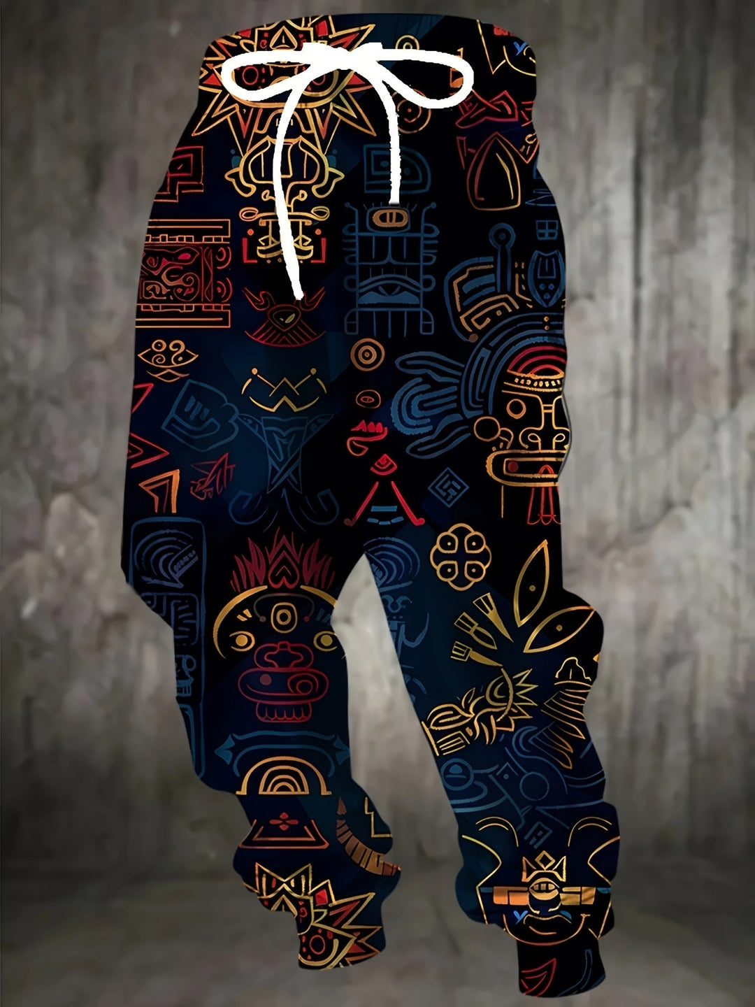 Bold Patterned Joggers