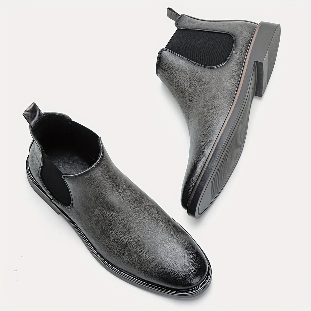 Refined Slip-On Chelsea Boots