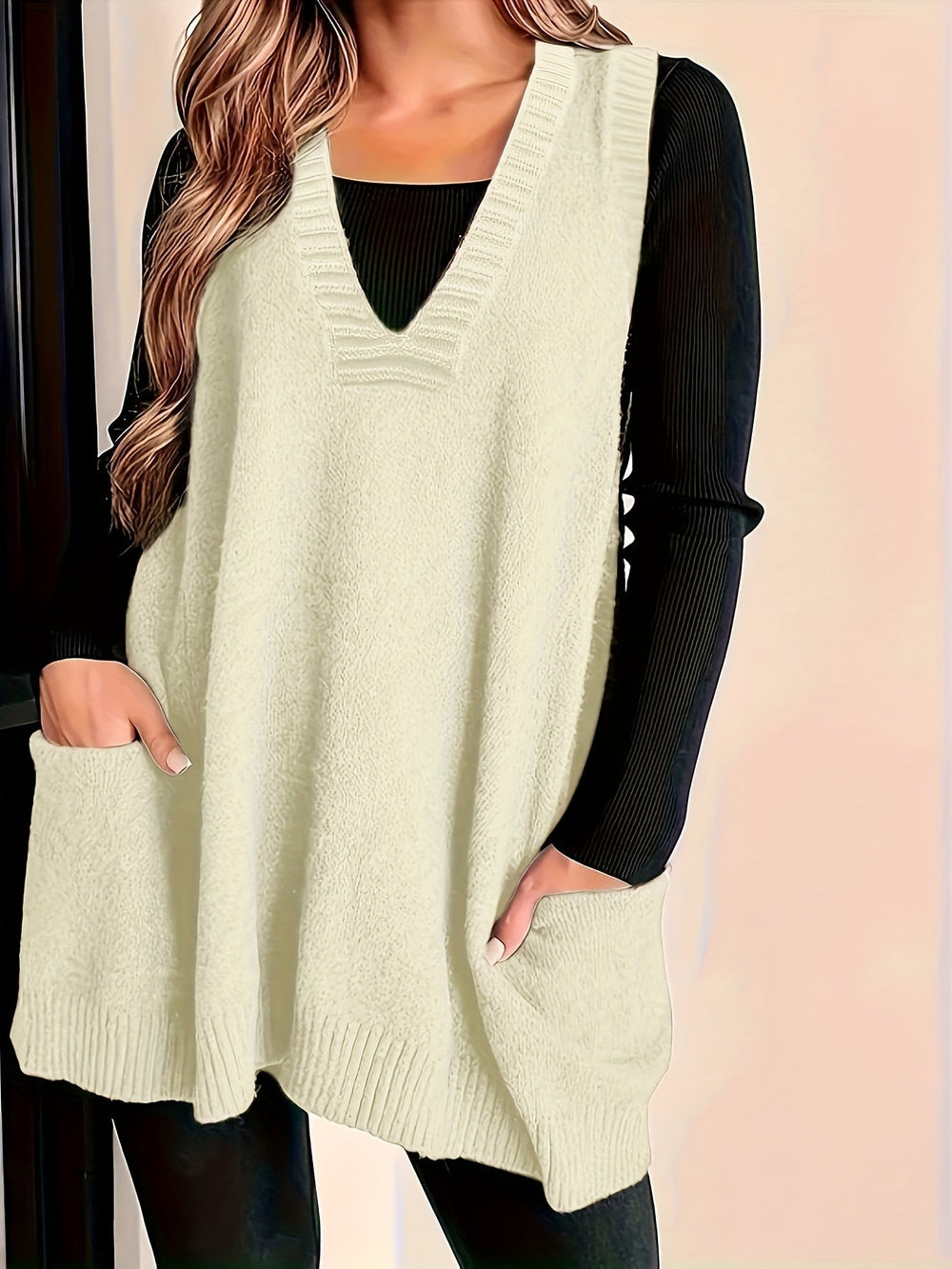 Relaxed Longline Vest