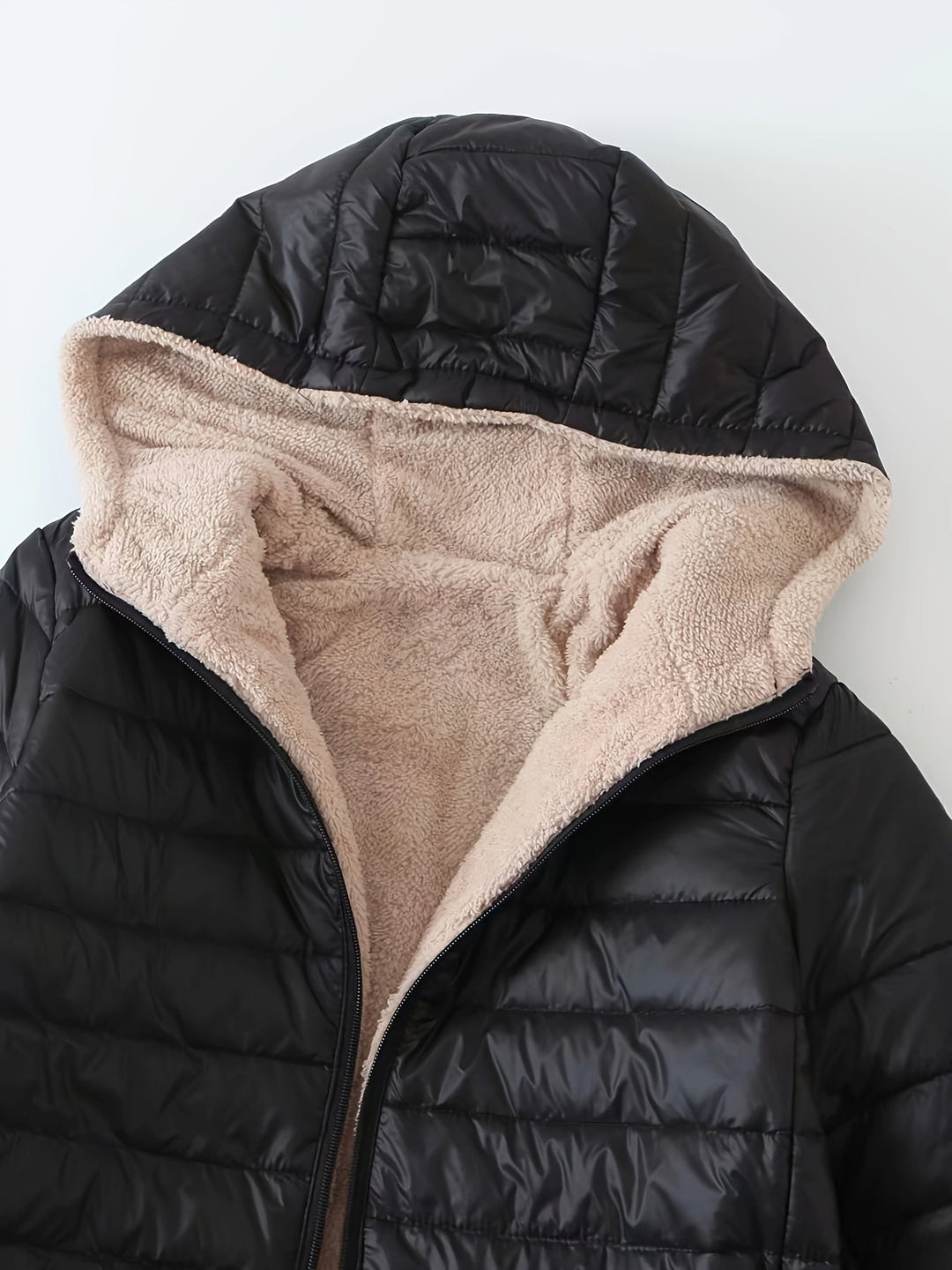 Quilted Longline Coat