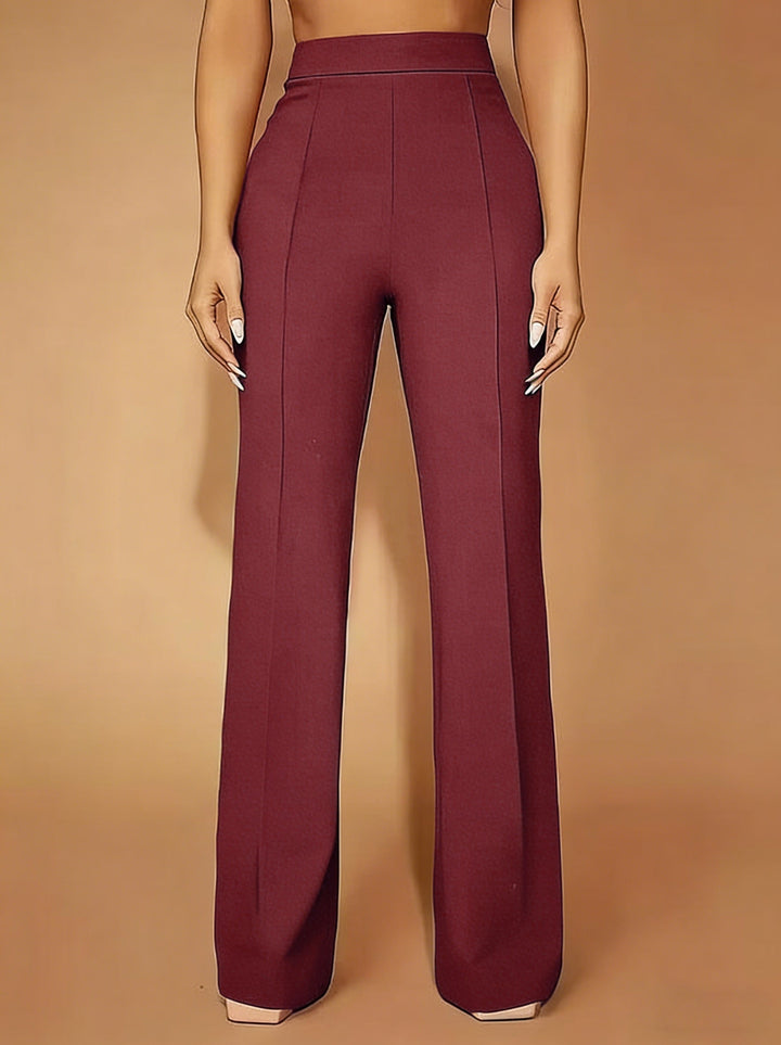 High-Waist Wide-Leg Pants