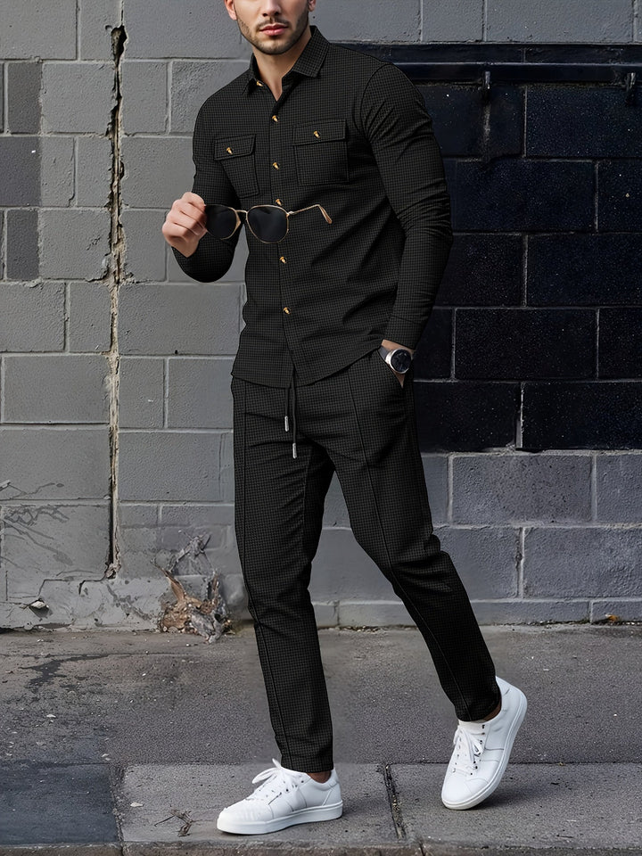Refined Casual Two-Piece Set