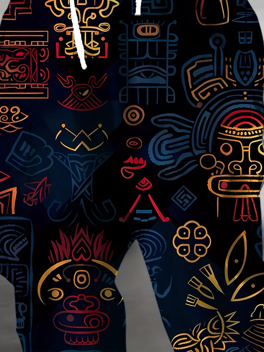 Bold Patterned Joggers