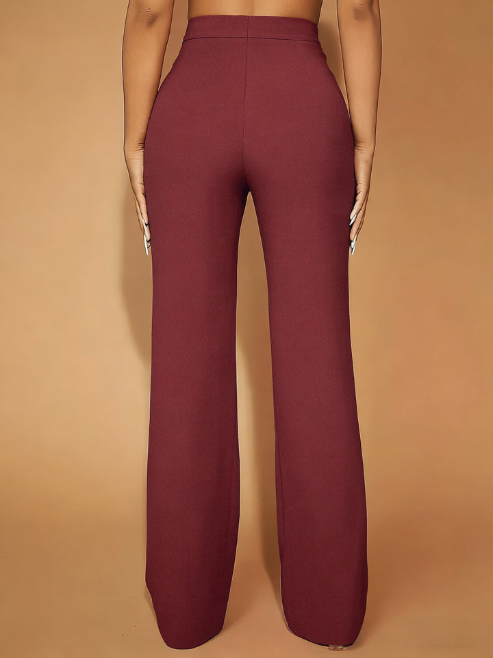 High-Waist Wide-Leg Pants