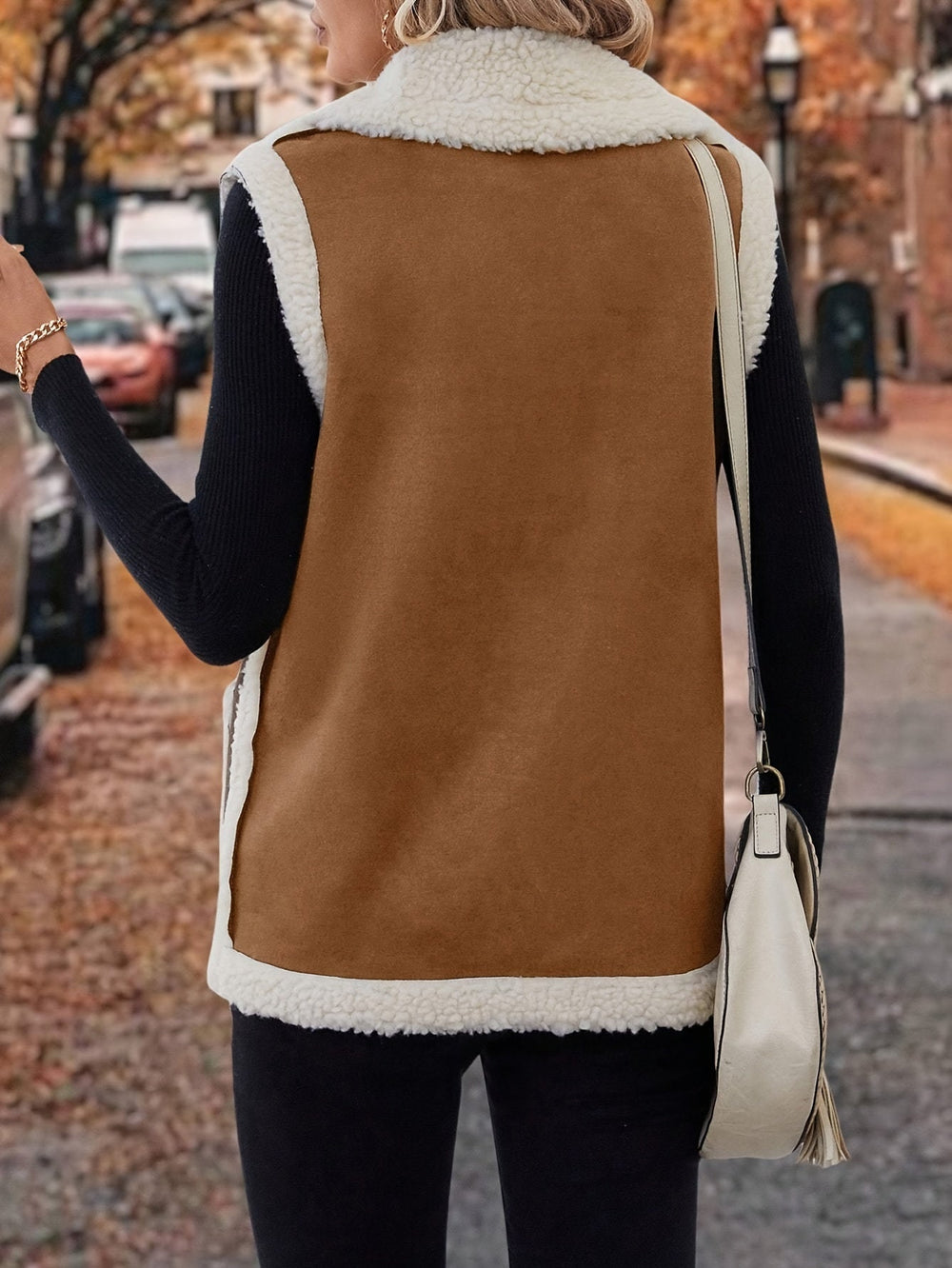 Cozy Lapel Vest