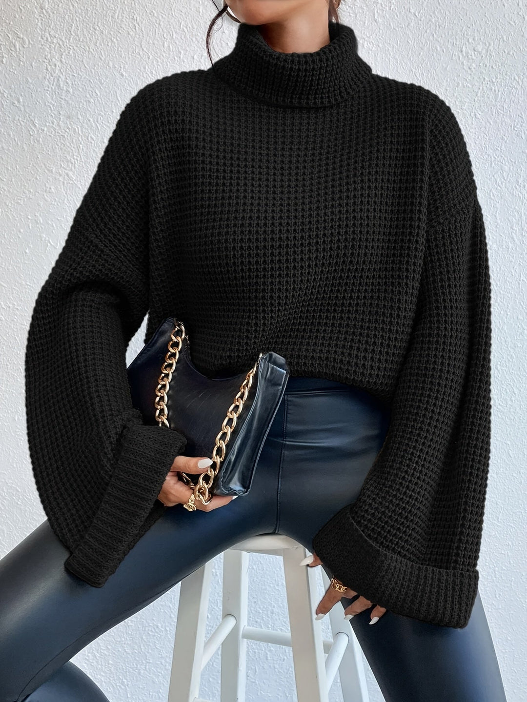Cozy High-Neck Sweater