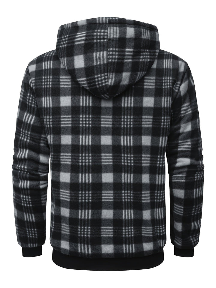 Cozy Hooded Zip-Up Jacket
