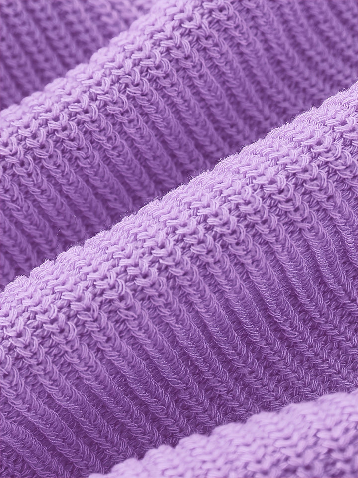 Relaxed Open-Knit Sweater