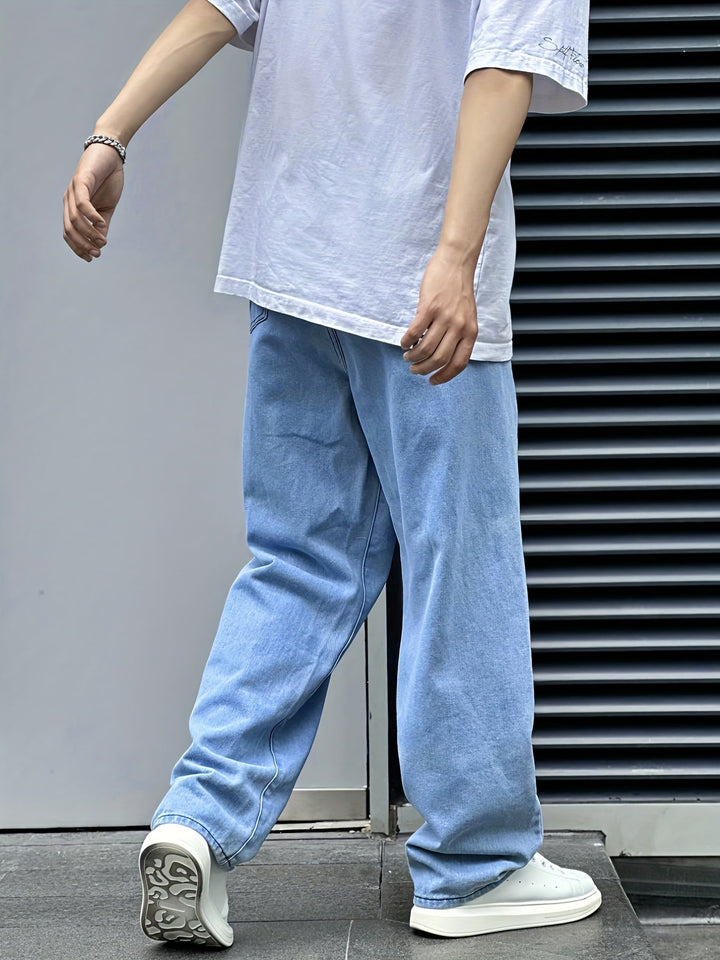 Relaxed Wide-Leg Jeans