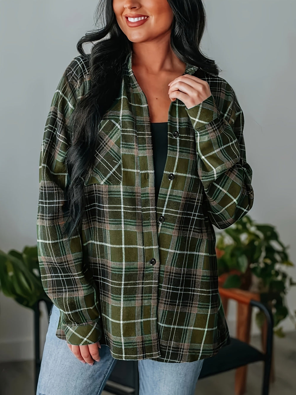 Relaxed Checked Shirt