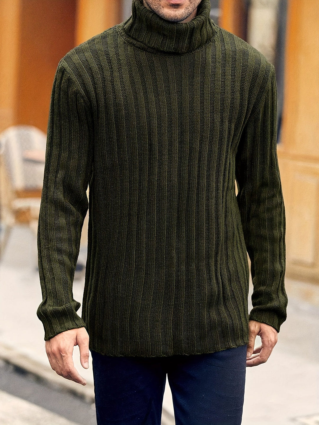 Ribbed Comfort Sweater
