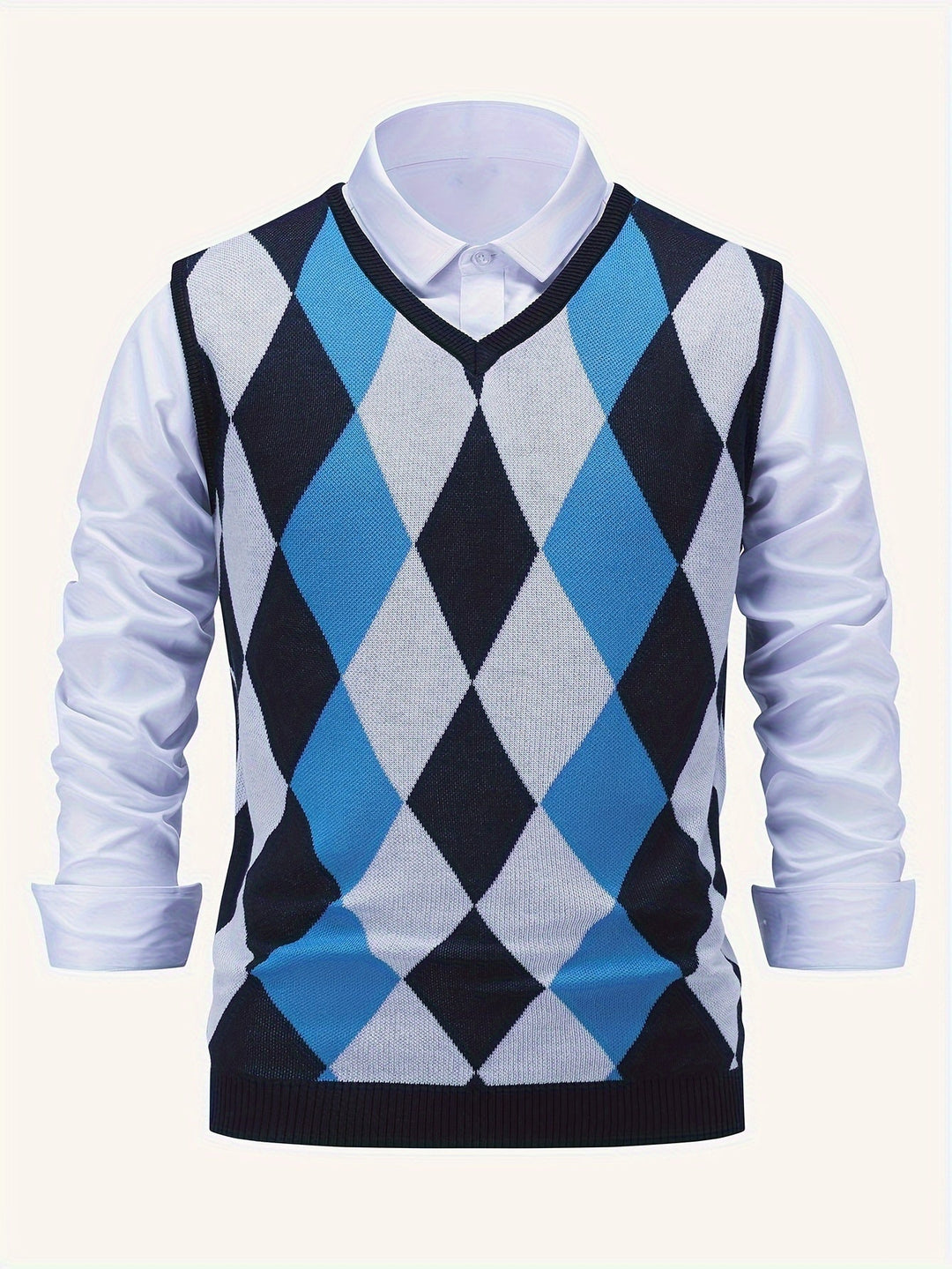 Classic Argyle Sweater Vest