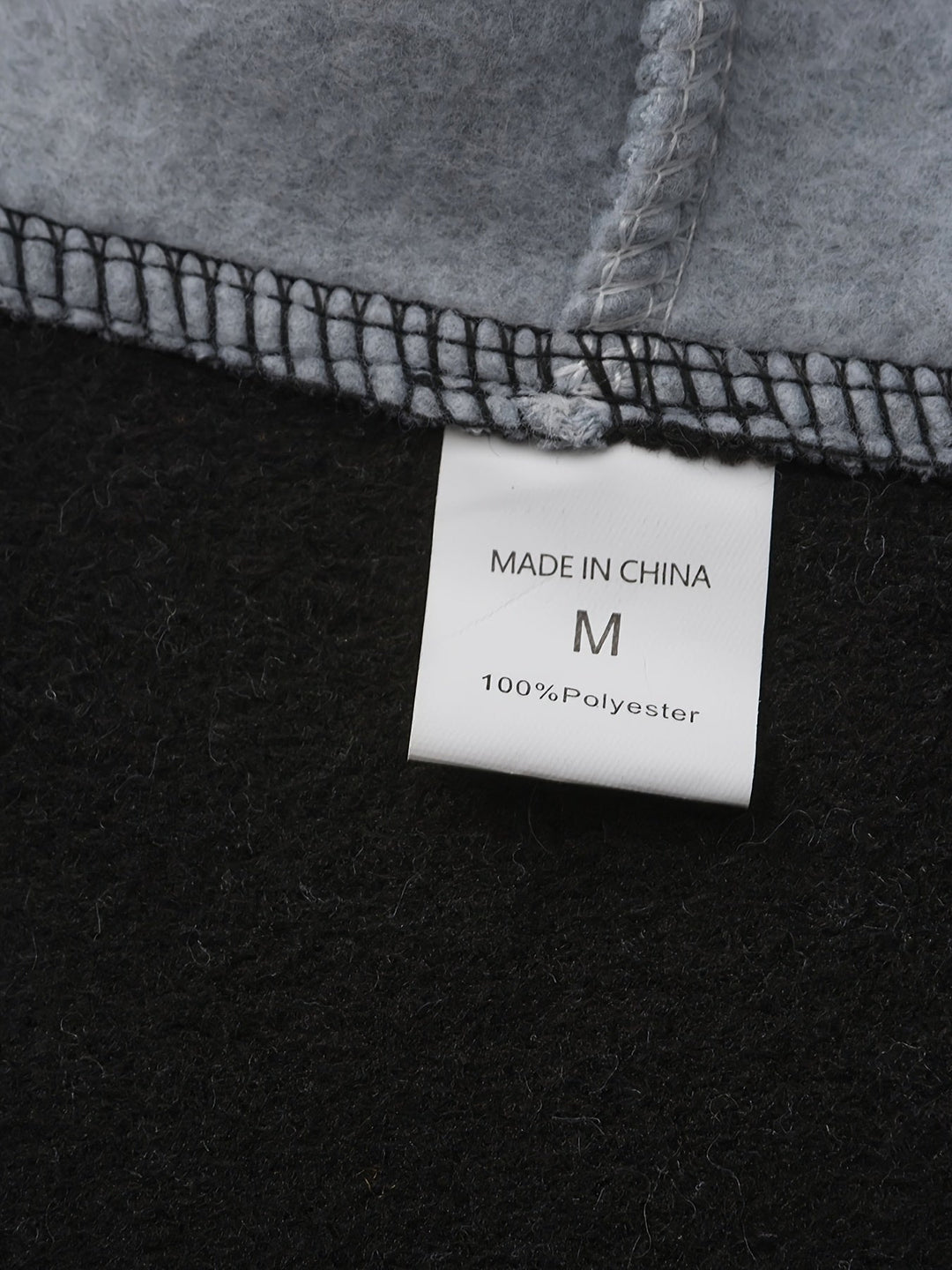 Color Block Zip-Up Hoodie