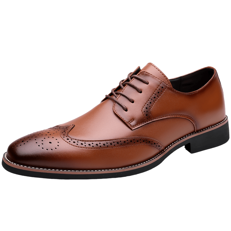 Classic Brogue Dress Shoes