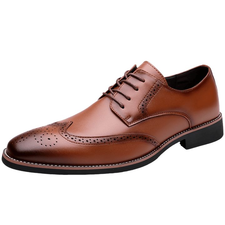 Classic Brogue Dress Shoes