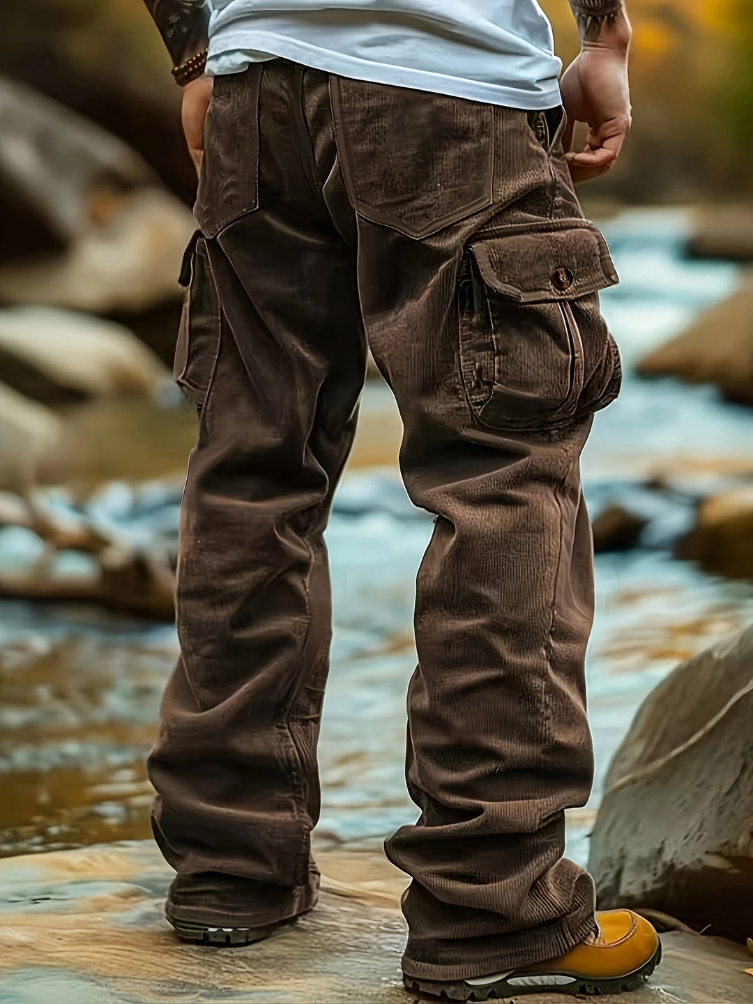 Rugged Relaxed-Fit Cargo Pants