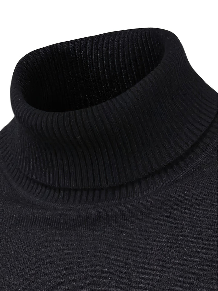 Classic Mock-Neck Sweater