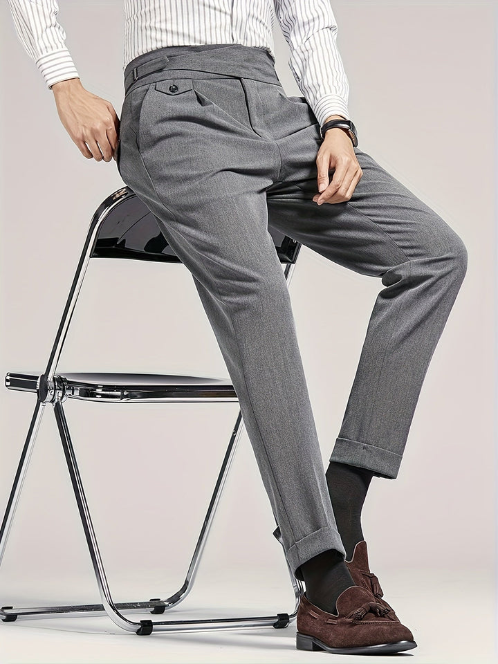 Tailored Pleated Pants