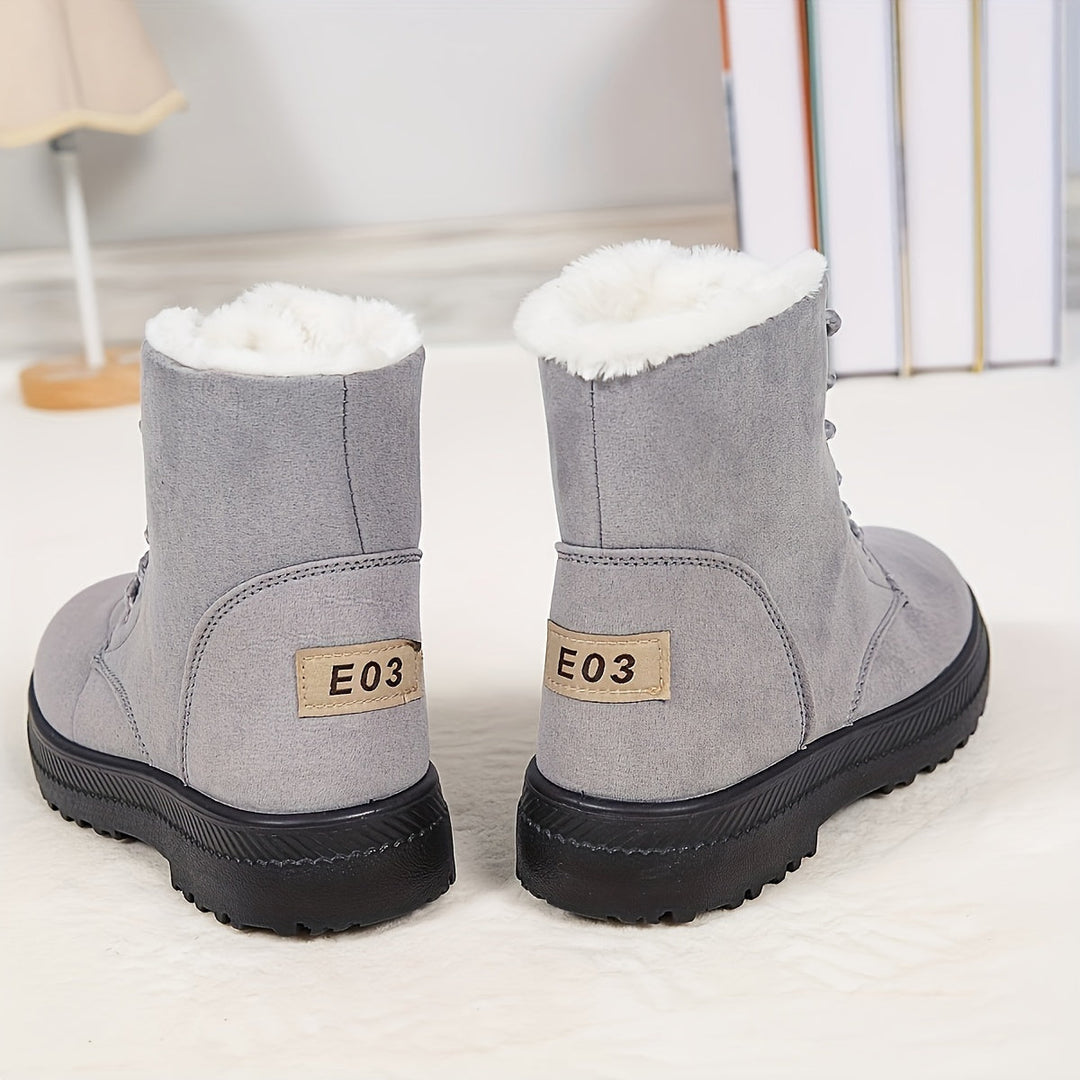 Lace-Up Ankle Boots