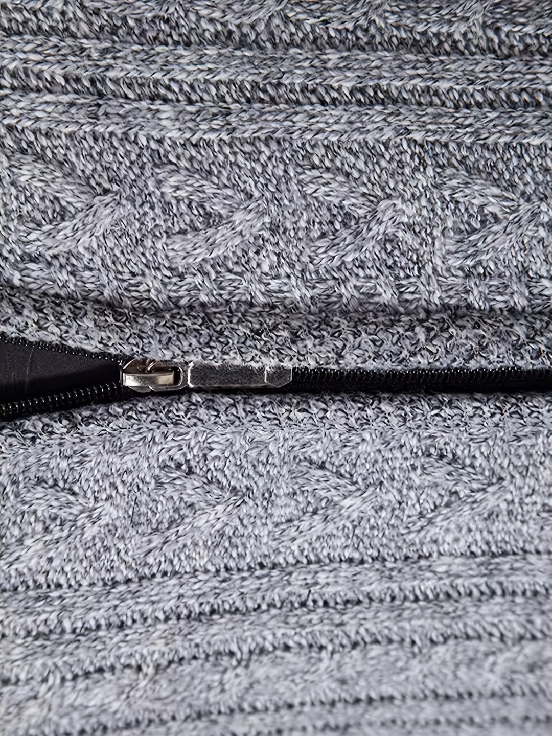 Textured Full-Zip Cardigan