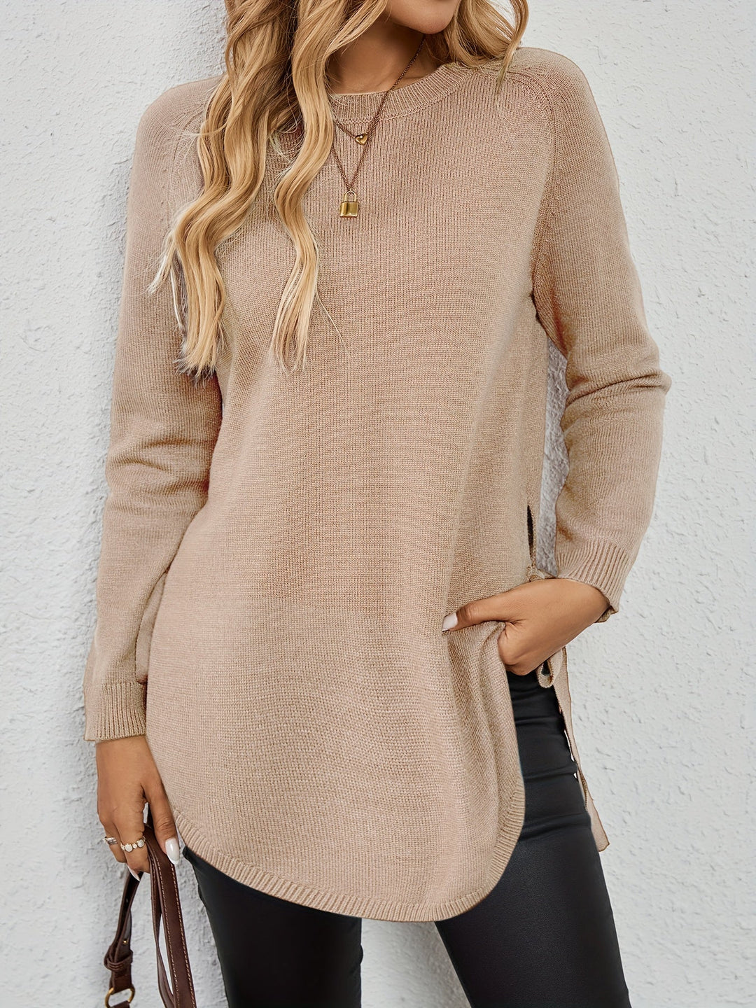 Relaxed Longline Sweater