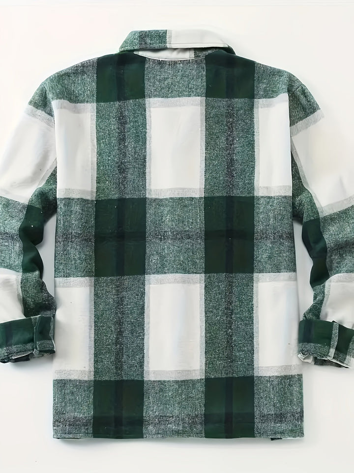Rugged Check Overshirt