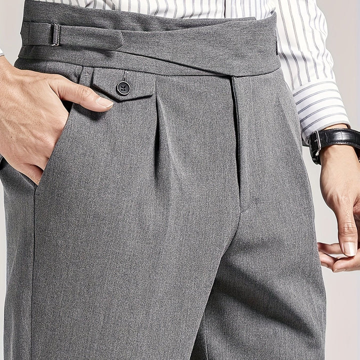 Tailored Pleated Pants