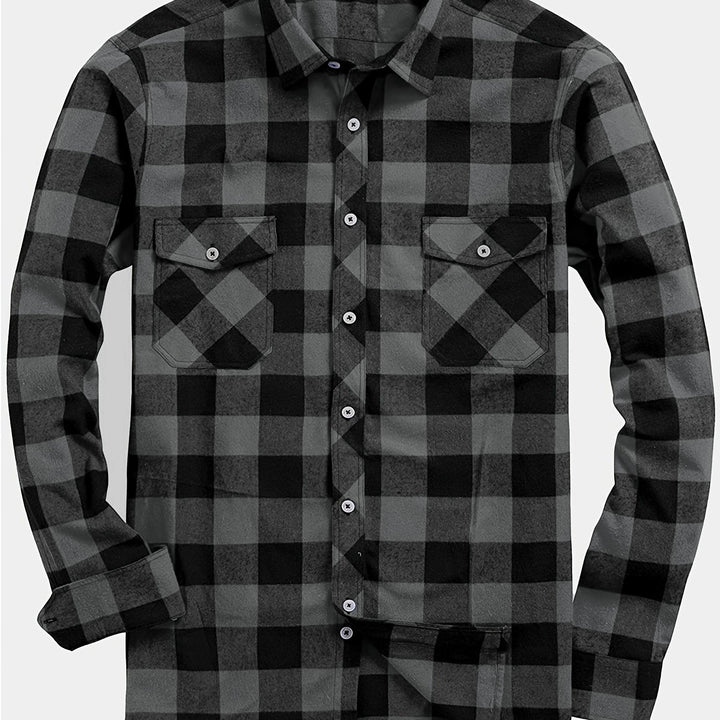 Classic Checked Flannel Shirt