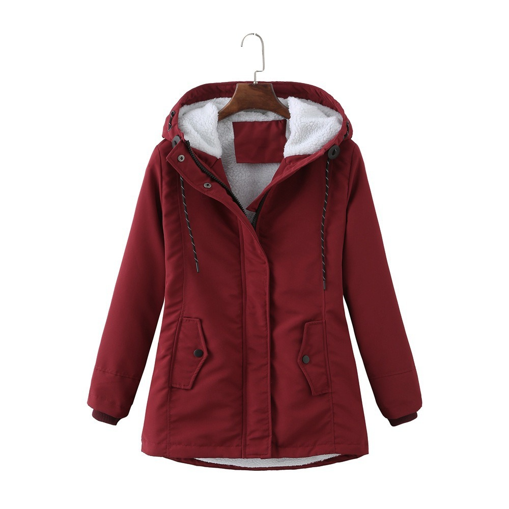 Cozy Hooded Cold-Weather Coat