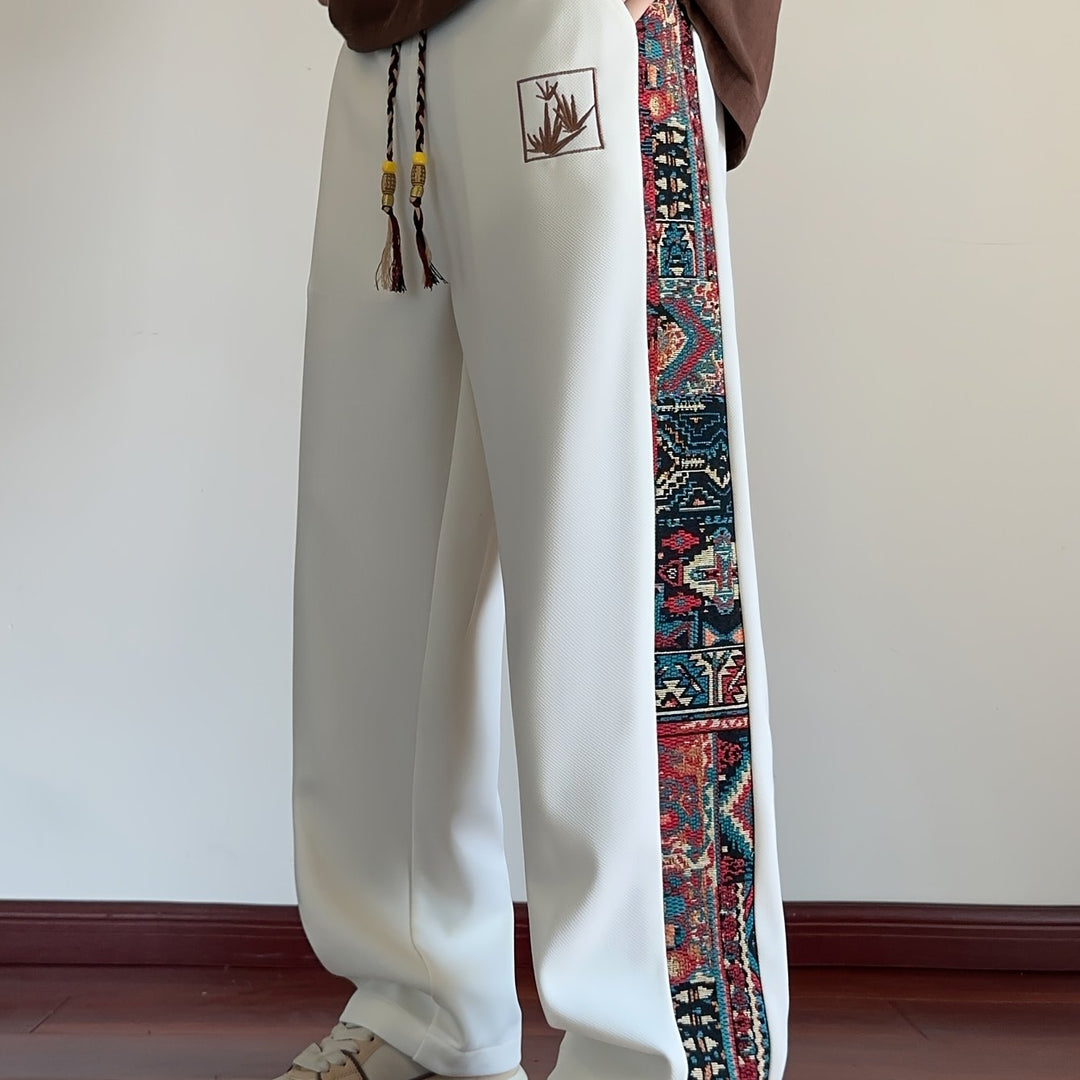 Wide-Leg Heritage Pants