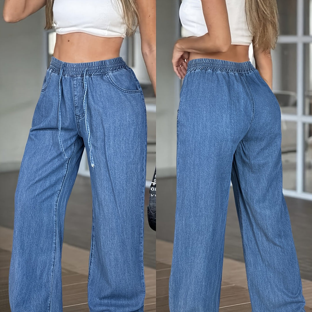 Relaxed Wide-Leg Pants