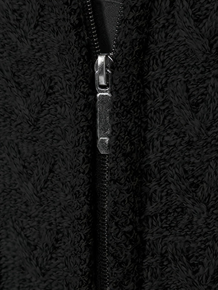 Textured Full-Zip Cardigan