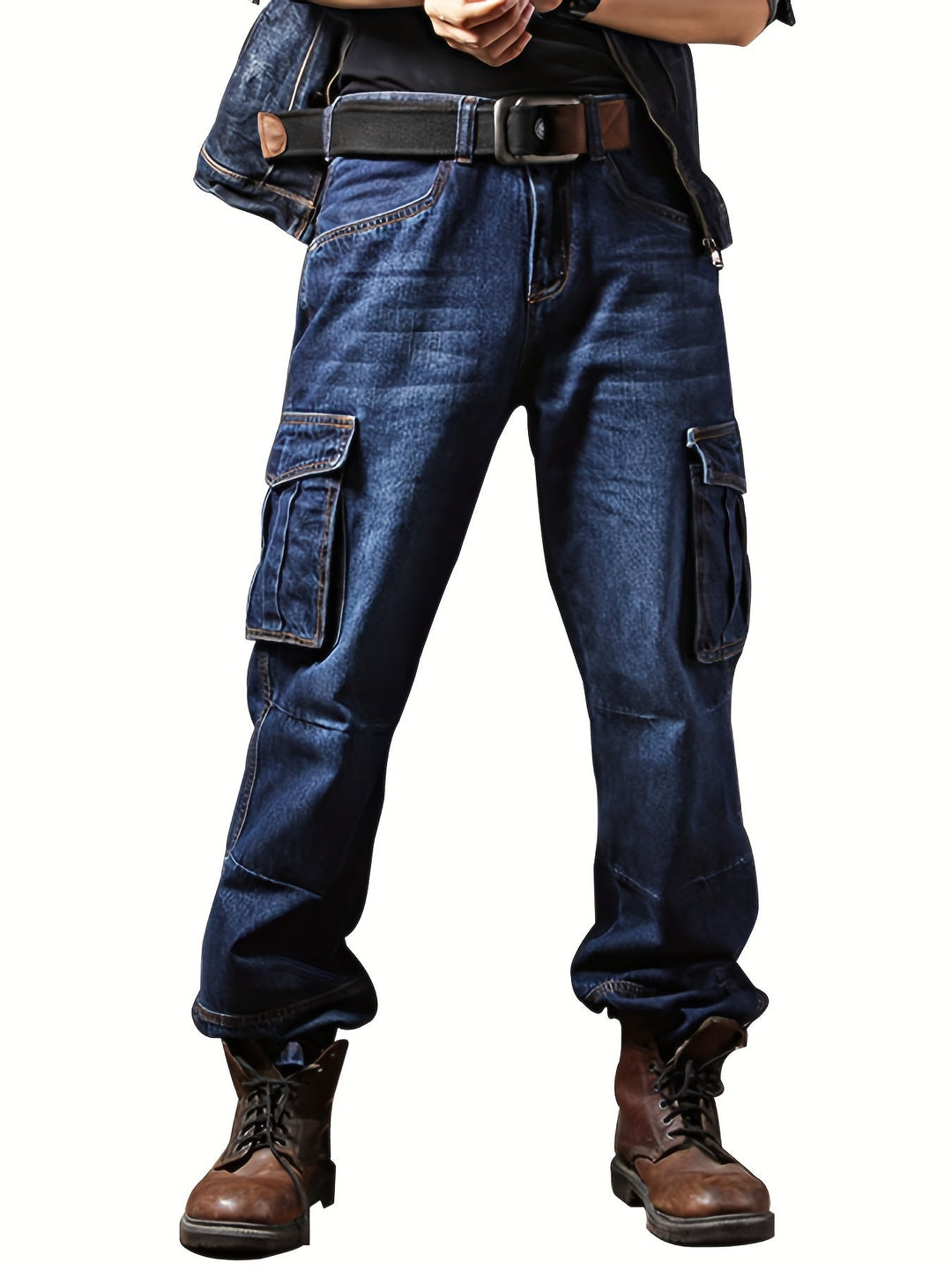 Rugged Multi-Pocket Cargo Pants