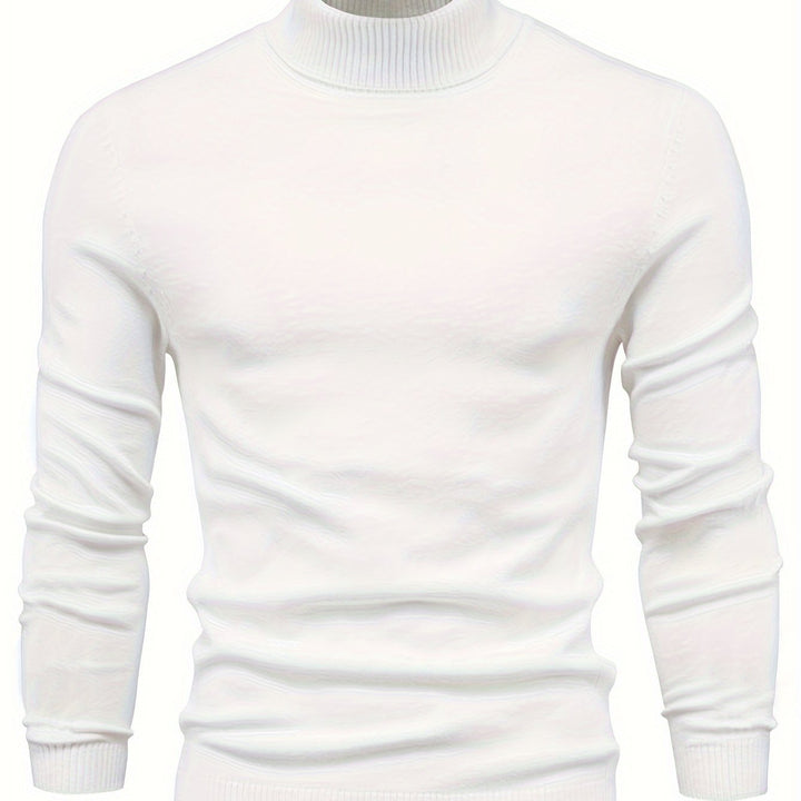 Classic Mock-Neck Sweater