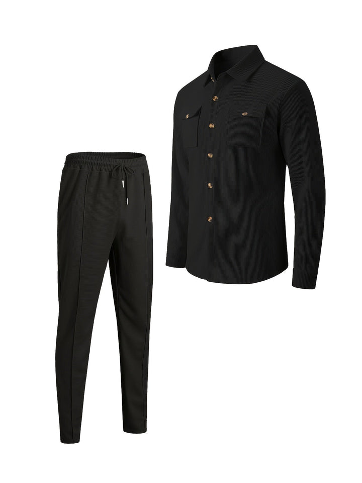 Refined Casual Two-Piece Set