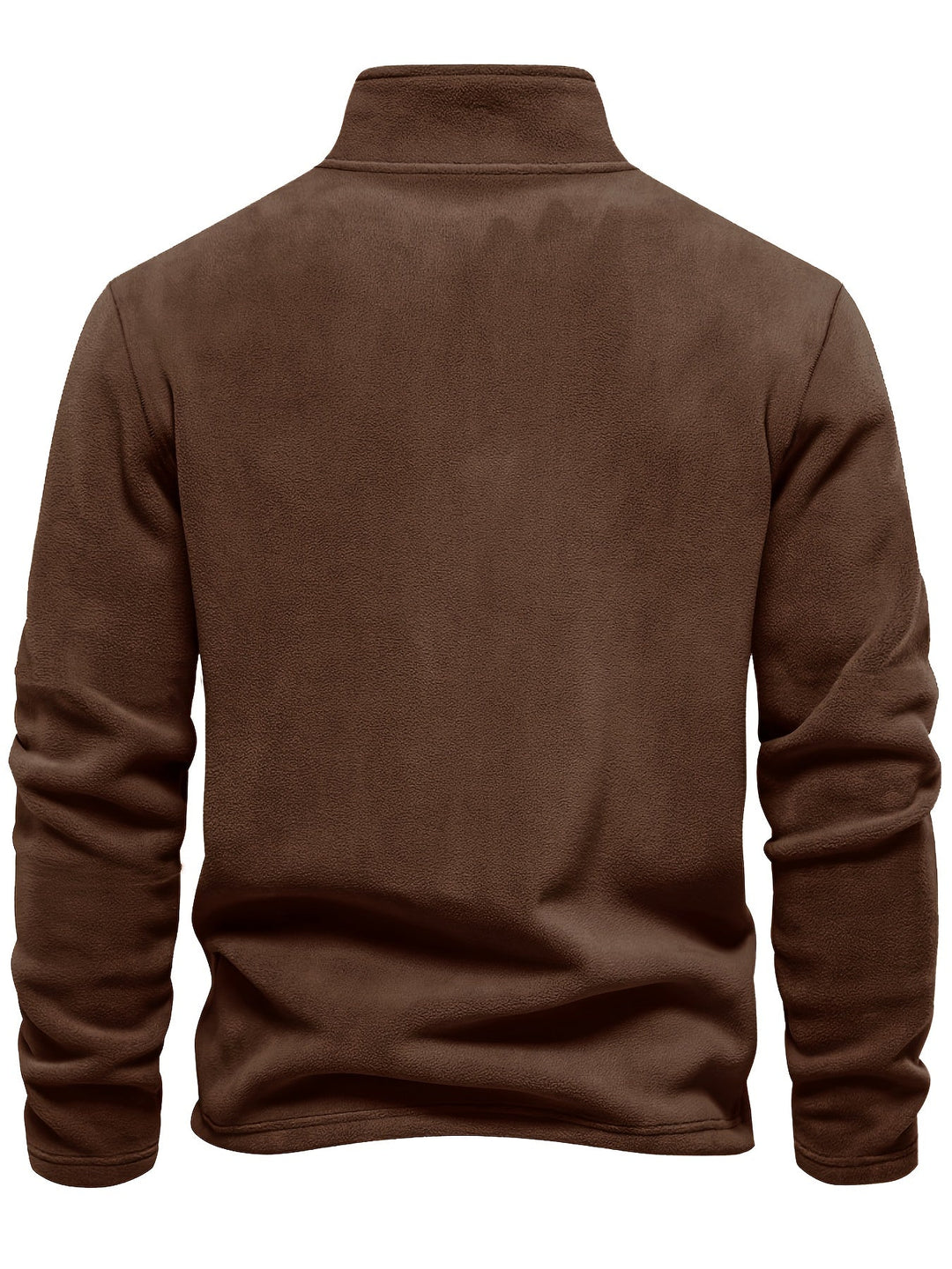 Half-Zip Stand-Collar Pullover