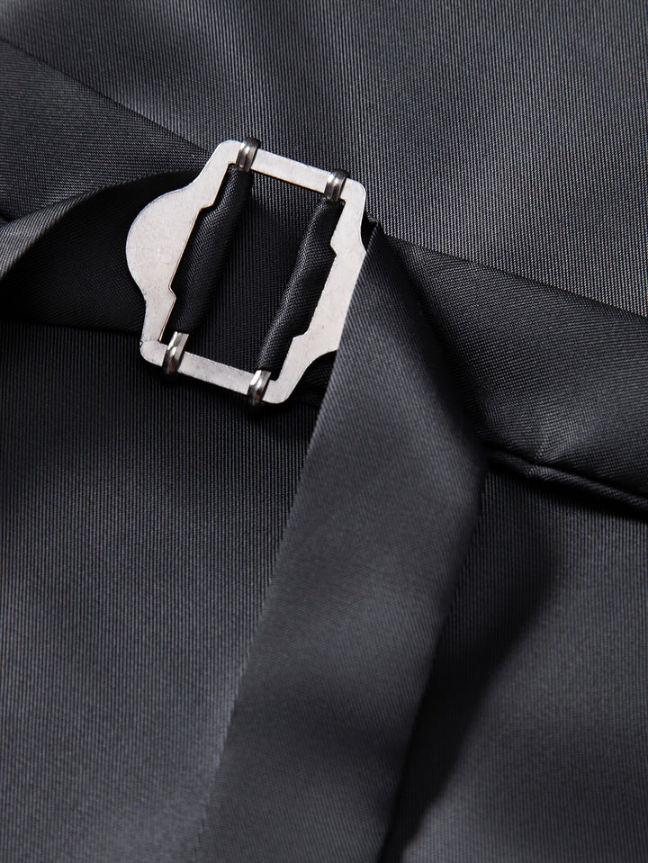 Patchwork Tailored Vest