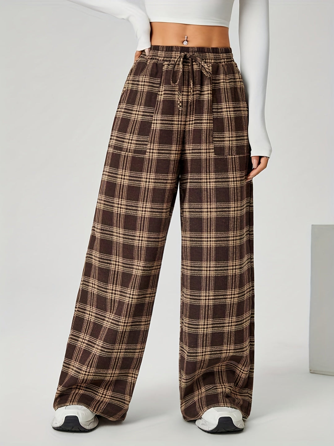 Relaxed Wide-Leg Pants