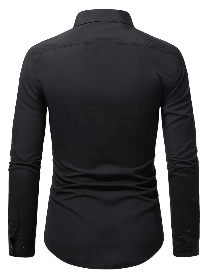 Refined Long-Sleeve Dress Shirt