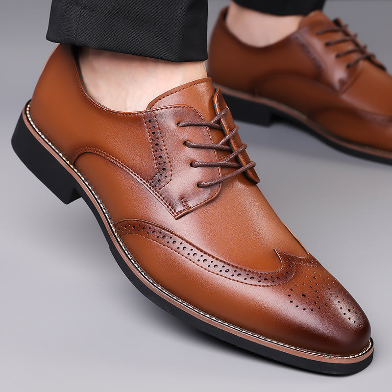 Classic Brogue Dress Shoes